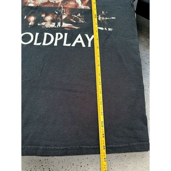 COPY - Coldplay 2006 Twisted Logic Tour Black Band T-Shirt sz Small - Picture 5 of 7